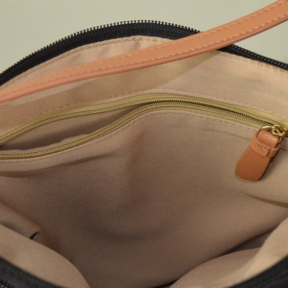 {t} Athleisure Nylon & Faux Leather Shoulder Bag - Picture 4 of 5